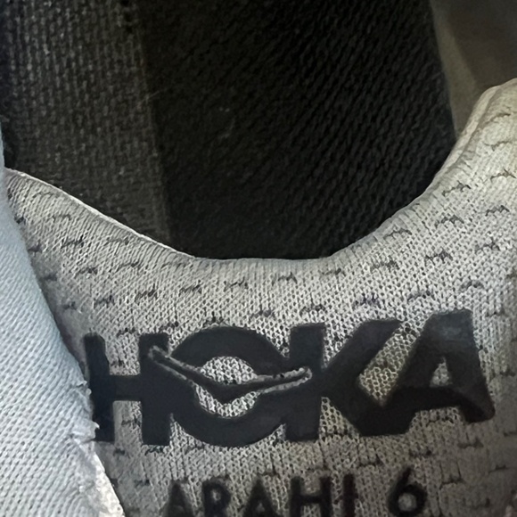 Hoka One Arahi 6 Women's Running Shoes Size 9.5B Blue/Orange - Picture 6 of 11